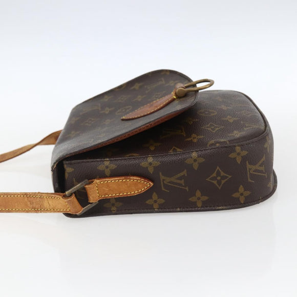 LOUIS VUITTON Monogram Saint Cloud GM Shoulder Bag M51242 LV Auth 163427