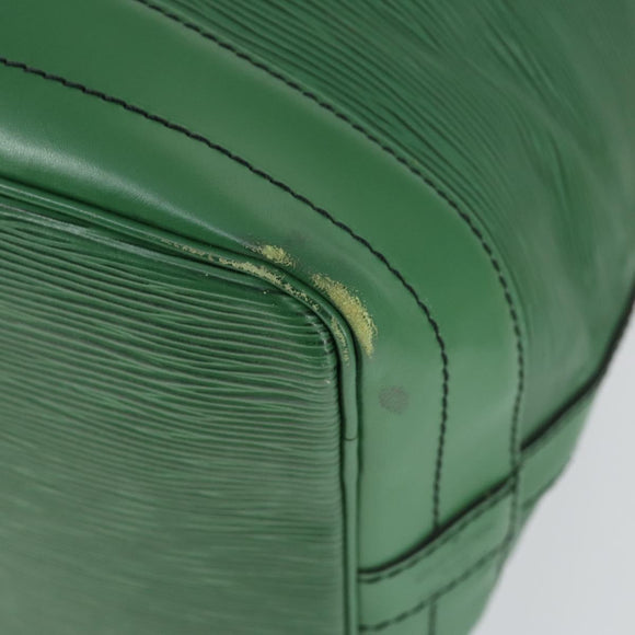 LOUIS VUITTON Epi Noe Shoulder Bag Green M44004 LV Auth 163431