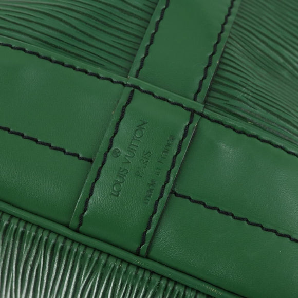 LOUIS VUITTON Epi Noe Shoulder Bag Green M44004 LV Auth 163431