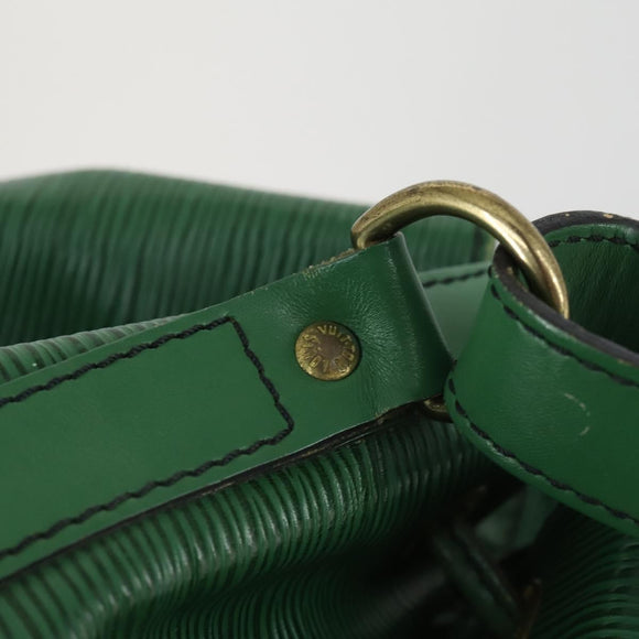 LOUIS VUITTON Epi Noe Shoulder Bag Green M44004 LV Auth 163431