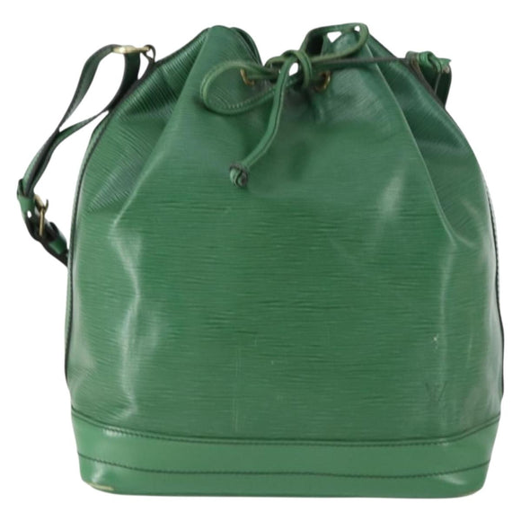 LOUIS VUITTON Epi Noe Shoulder Bag Green M44004 LV Auth 163431