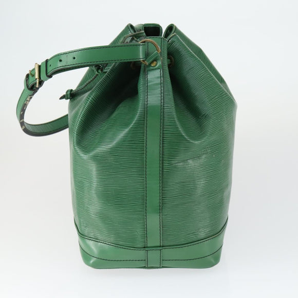 LOUIS VUITTON Epi Noe Shoulder Bag Green M44004 LV Auth 163431