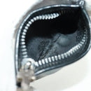 Chrome Hearts Dagger Zip Change Purse Coin Purse Leather Black Auth 163432SAM-14