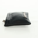Chrome Hearts Dagger Zip Change Purse Coin Purse Leather Black Auth 163432SAM-4