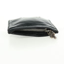 Chrome Hearts Dagger Zip Change Purse Coin Purse Leather Black Auth 163432SAM-6