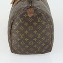LOUIS VUITTON Monogram Keepall 45 Boston Bag M41428 LV Auth 163433-3