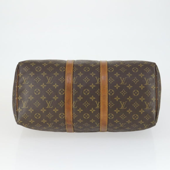 LOUIS VUITTON Monogram Keepall 45 Boston Bag M41428 LV Auth 163433