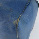LOUIS VUITTON Epi Keepall 50 Boston Bag Vintage Blau M42965 LV Auth 163435-16