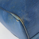LOUIS VUITTON Epi Keepall 50 Boston Bag Vintage Blau M42965 LV Auth 163435-9