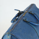 LOUIS VUITTON Epi Keepall 50 Boston Bag Vintage Blau M42965 LV Auth 163435-6