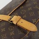 LOUIS VUITTON Monogram Saumur 43 Shoulder Bag M42252 LV Auth 163436-21