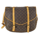 LOUIS VUITTON Monogram Saumur 43 Shoulder Bag M42252 LV Auth 163436-13