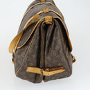 LOUIS VUITTON Monogram Saumur 43 Shoulder Bag M42252 LV Auth 163436-3