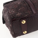 LOUIS VUITTON Monogram Voluptuous Tote Bag Bordeaux M93474 LV Auth 163445-14