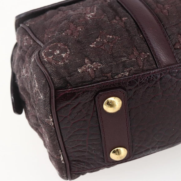 LOUIS VUITTON Monogram Voluptuous Tote Bag Bordeaux M93474 LV Auth 163445