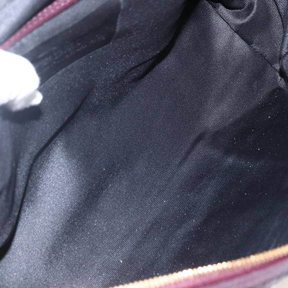 LOUIS VUITTON Monogram Voluptuous Tote Bag Bordeaux M93474 LV Auth 163445