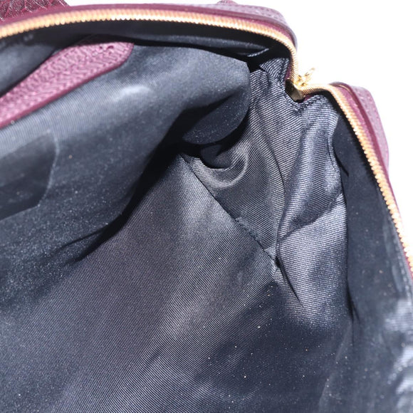 LOUIS VUITTON Monogram Voluptuous Tote Bag Bordeaux M93474 LV Auth 163445