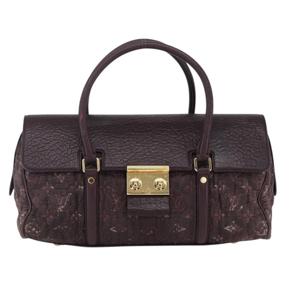 LOUIS VUITTON Monogram Voluptuous Tote Bag Bordeaux M93474 LV Auth 163445