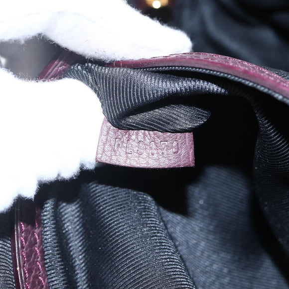 LOUIS VUITTON Monogram Voluptuous Tote Bag Bordeaux M93474 LV Auth 163445
