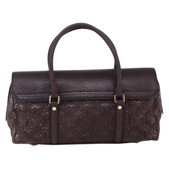 LOUIS VUITTON Monogram Voluptuous Tote Bag Bordeaux M93474 LV Auth 163445