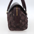 LOUIS VUITTON Monogram Voluptuous Tote Bag Bordeaux M93474 LV Auth 163445-3