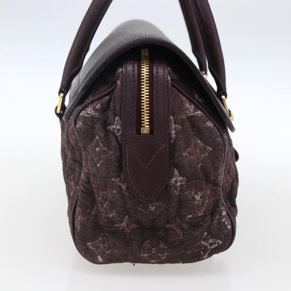LOUIS VUITTON Monogram Voluptuous Tote Bag Bordeaux M93474 LV Auth 163445