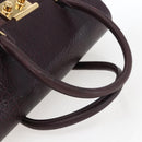LOUIS VUITTON Monogram Voluptuous Tote Bag Bordeaux M93474 LV Auth 163445-7