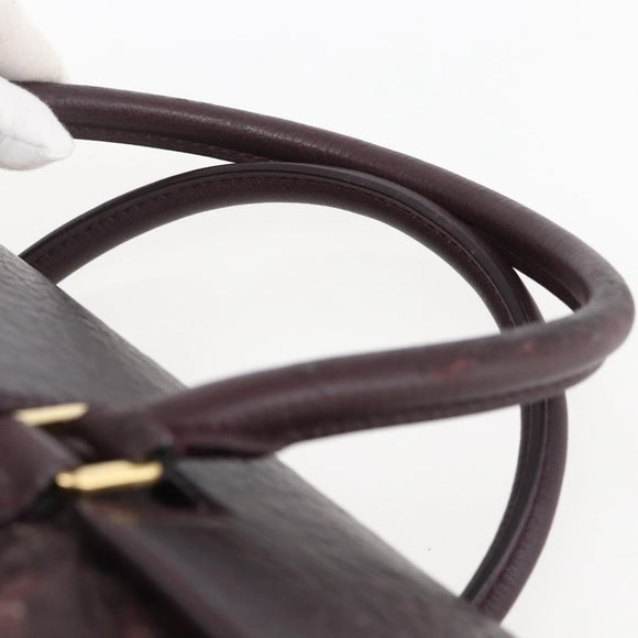 LOUIS VUITTON Monogram Voluptuous Tote Bag Bordeaux M93474 LV Auth 163445