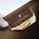 GUCCI GG Supreme Web Sherry Line Tote Bag PVC Beige Gold 40 02 003 Auth 163446-14