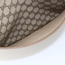 GUCCI GG Supreme Web Sherry Line Tote Bag PVC Beige Gold 40 02 003 Auth 163446-18