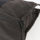 HERMES Her Line Tote MM Hand Bag Canvas Gray Auth 163451-15