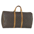 LOUIS VUITTON Monogram Keepall 60 Boston Bag M41422 LV Auth 163458-1