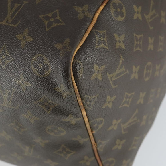 LOUIS VUITTON Monogram Keepall 60 Boston Bag M41422 LV Auth 163458