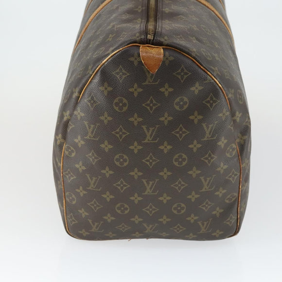 LOUIS VUITTON Monogram Keepall 60 Boston Bag M41422 LV Auth 163458