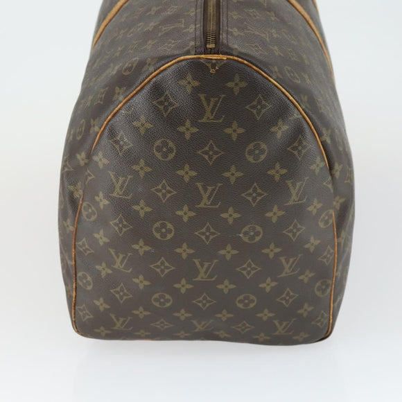 LOUIS VUITTON Monogram Keepall 60 Boston Bag M41422 LV Auth 163458