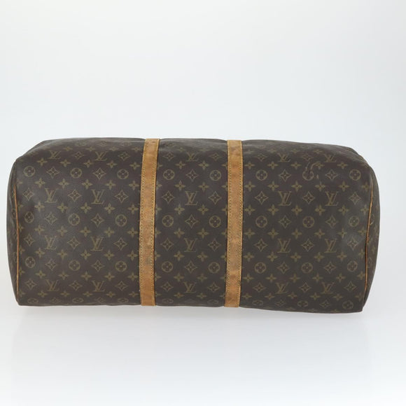 LOUIS VUITTON Monogram Keepall 60 Boston Bag M41422 LV Auth 163458