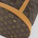 LOUIS VUITTON Monogram Bucket GM Shoulder Bag M42236 LV Auth 163459-10