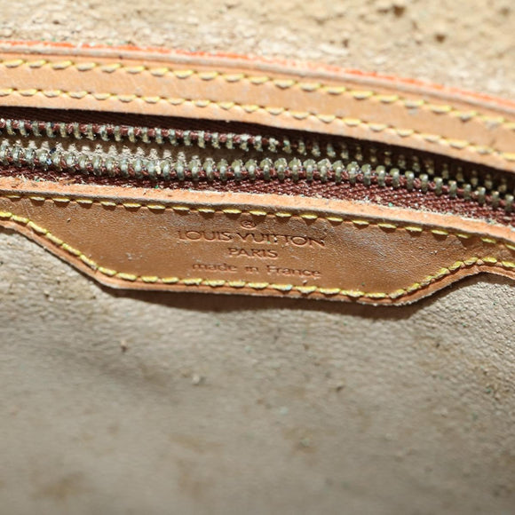 LOUIS VUITTON Monogram Bucket GM Shoulder Bag M42236 LV Auth 163459