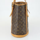 LOUIS VUITTON Monogram Bucket GM Shoulder Bag M42236 LV Auth 163459-4