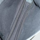 Salvatore Ferragamo Gancini Shoulder Bag PVC Canvas Gray Silver Auth 163461-11