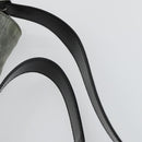 Salvatore Ferragamo Gancini Shoulder Bag PVC Canvas Gray Silver Auth 163461-8