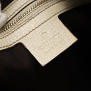 GUCCI GG Canvas Sherry Line Shoulder Bag Beige Gold 144388 Auth 163466-18