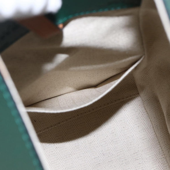 LOEWE Hammock Hand Bag Leather Light Blue Silver Auth 163467SAM