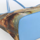 LOUIS VUITTON Masters Collection TURNER Neverfull MM Bag Blue LV Auth 163470SM-17