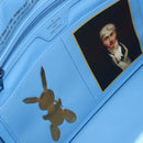 LOUIS VUITTON Masters Collection TURNER Neverfull MM Bag Blue LV Auth 163470SM-23