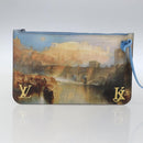 LOUIS VUITTON Masters Collection TURNER Neverfull MM Bag Blue LV Auth 163470SM-28