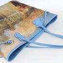 LOUIS VUITTON Masters Collection TURNER Neverfull MM Bag Blue LV Auth 163470SM-6
