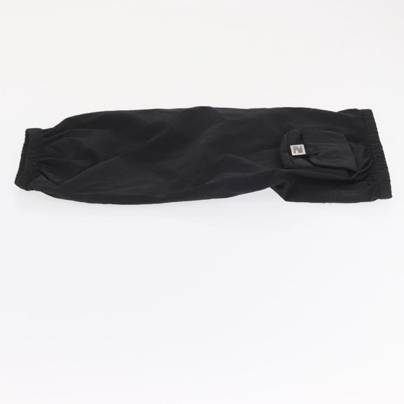 FENDI Leg Warmers Nylon Black Auth 163473V