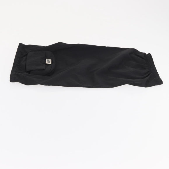 FENDI Stulpen Nylon Schwarz Auth 163473V