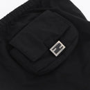 FENDI Leg Warmers Nylon Black Auth 163473V-22
